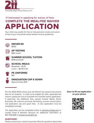 Fee Waiver Application